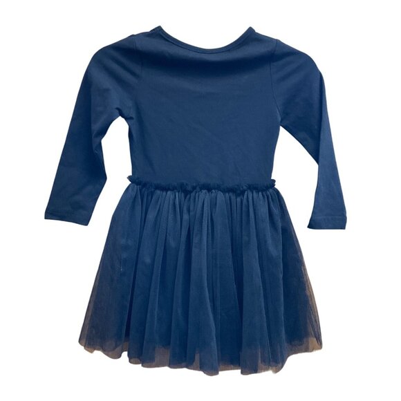 Toddler Black‎ Cat Dress With Tulle Skirt - Picture 3 of 3